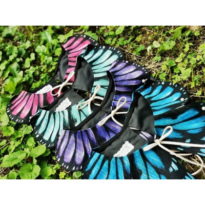 Yolanda Fleurs Avec Isabella Butterfly Collar and Hair Clips(Leftovers/7 Colours)